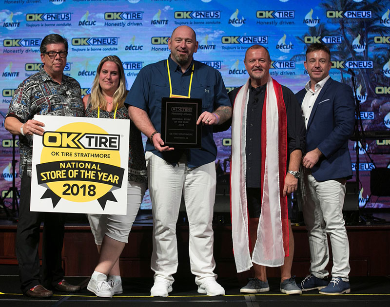 Alberta franchise named top OK Tire store of 2018 Tire Business